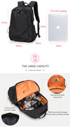 Men Fashion Laptop Backpack Men Waterproof Backpack School Bag